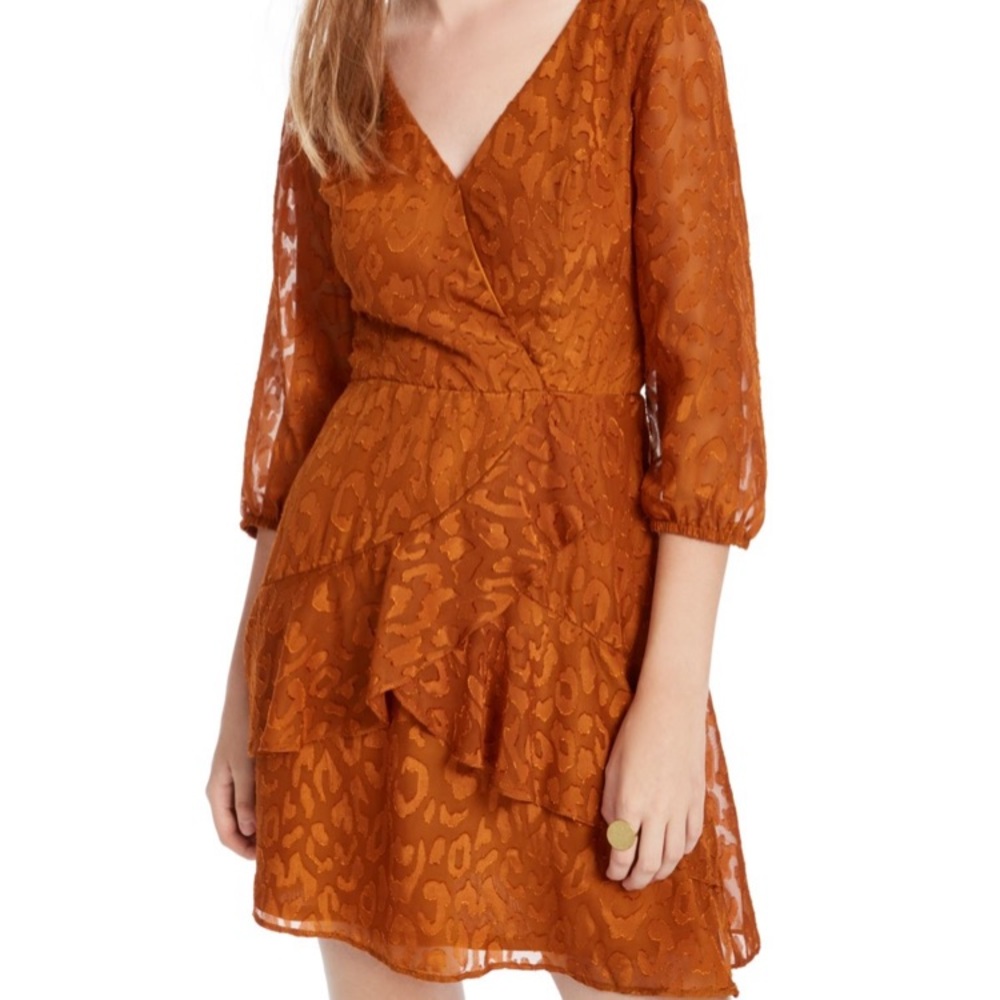 Leopard Print BCX Dress M-NWT